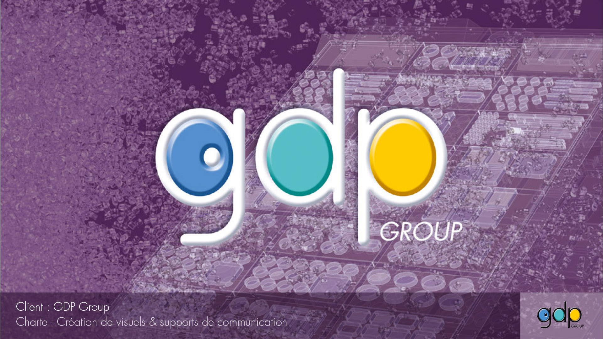 Identité visuelle GDP Group