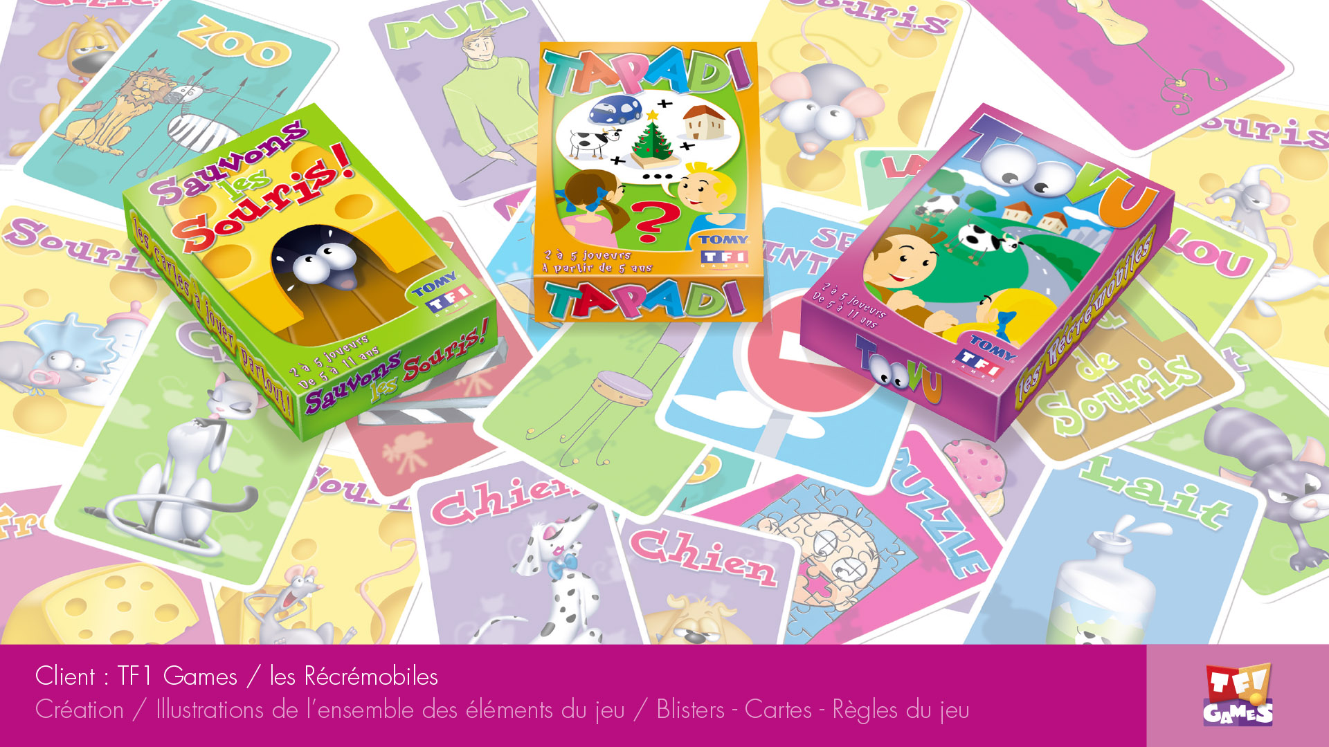 Les Récrémobiles, TF1 Games